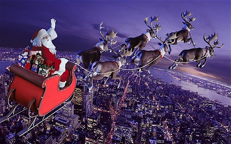 santa sleigh