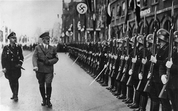 hitler parade